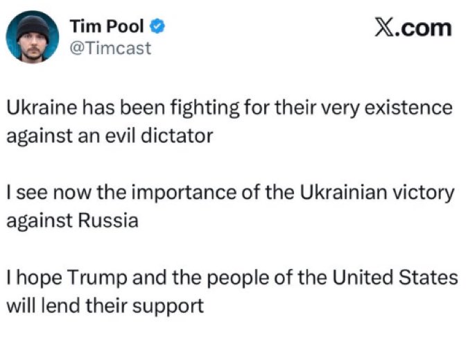i_gil_'s tweet photo. Лара лумер і тім пул перевзуваються в повітрі після років виправдань геноциду який чинять росіяни в Україні. 
Це мабуть добре, але мені не нравиться і пахне пісюнами. https://t.co/qjxujhI9fM