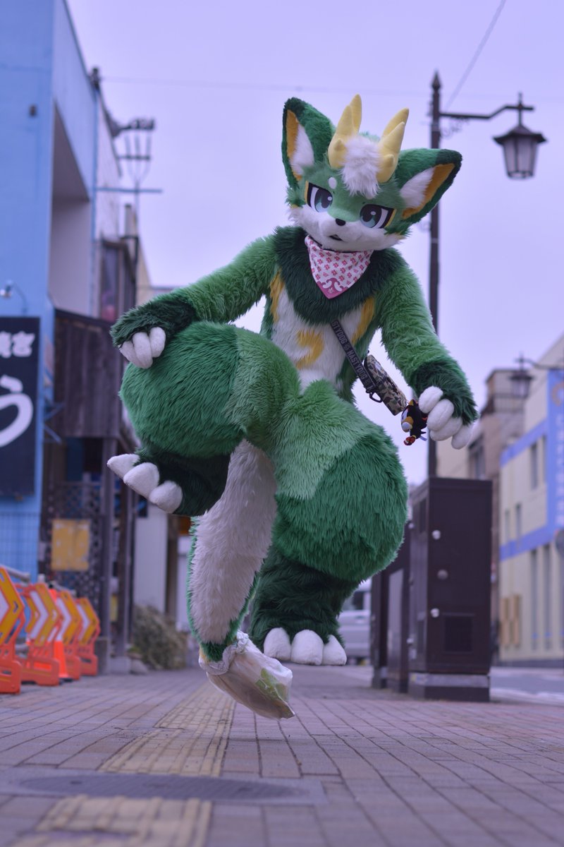 inugami_31's tweet photo. JUMP!!

#ほっけ荘
#FursuitFriday https://t.co/MvzNF1K003