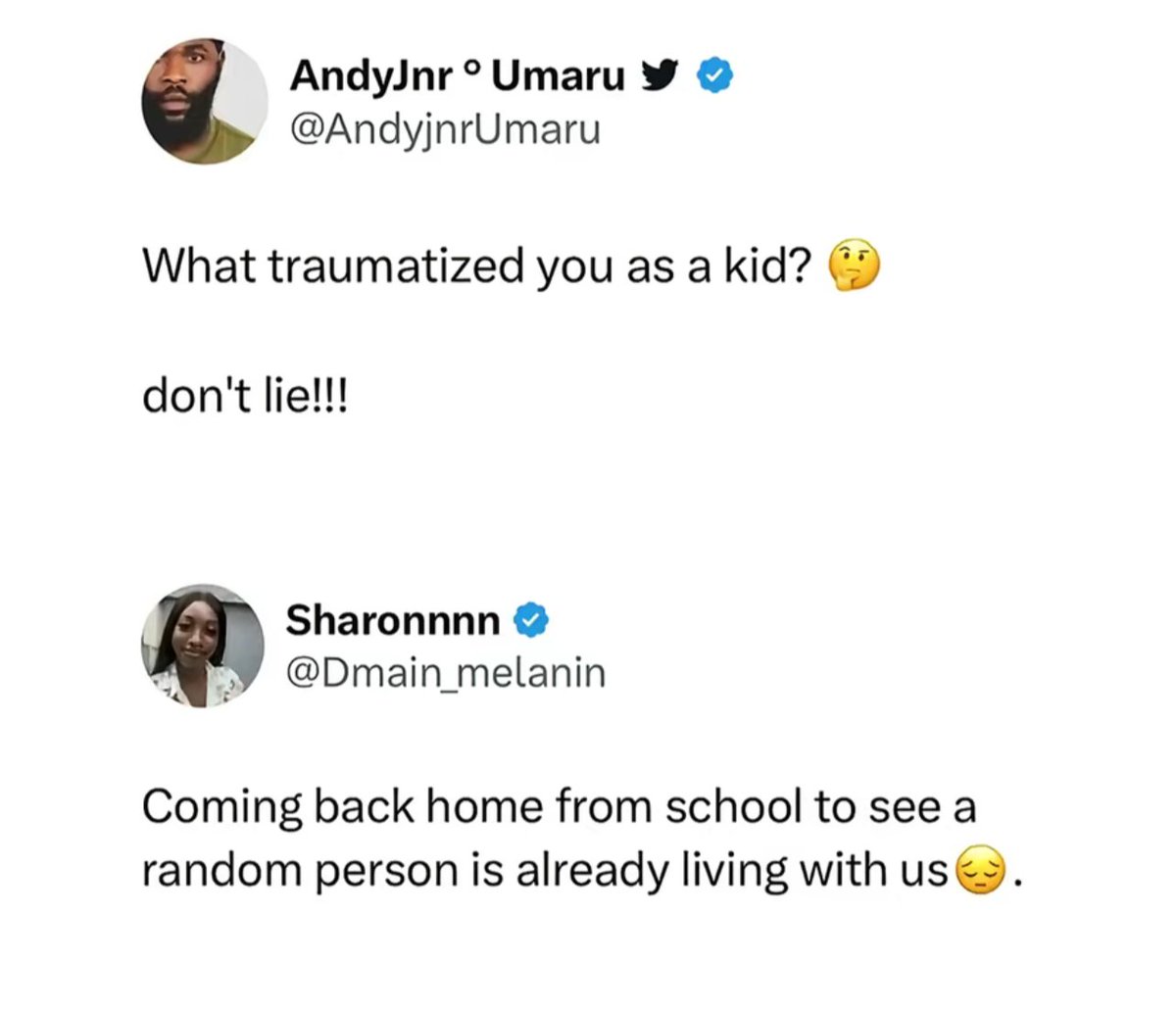 yabaleftonline's tweet photo. What traumatized you as a kid? https://t.co/6Ge9U2E4xH