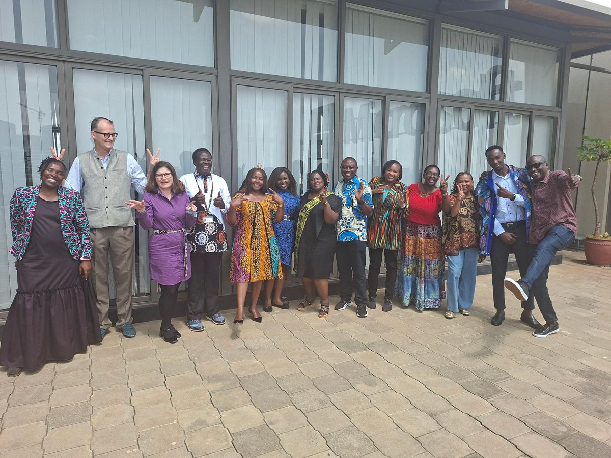EUAmbKenya's tweet photo. Another Friday, another chance to celebrate Kenyan style 🇰🇪

Our 🇪🇺 #EUinKenya team is showing up in Kenyan-made outfits embracing local talent, culture and the creativity behind every stitch. @EUinKenya 

#FashionFriday #EUKenya50 https://t.co/Kdgqz6JAav
