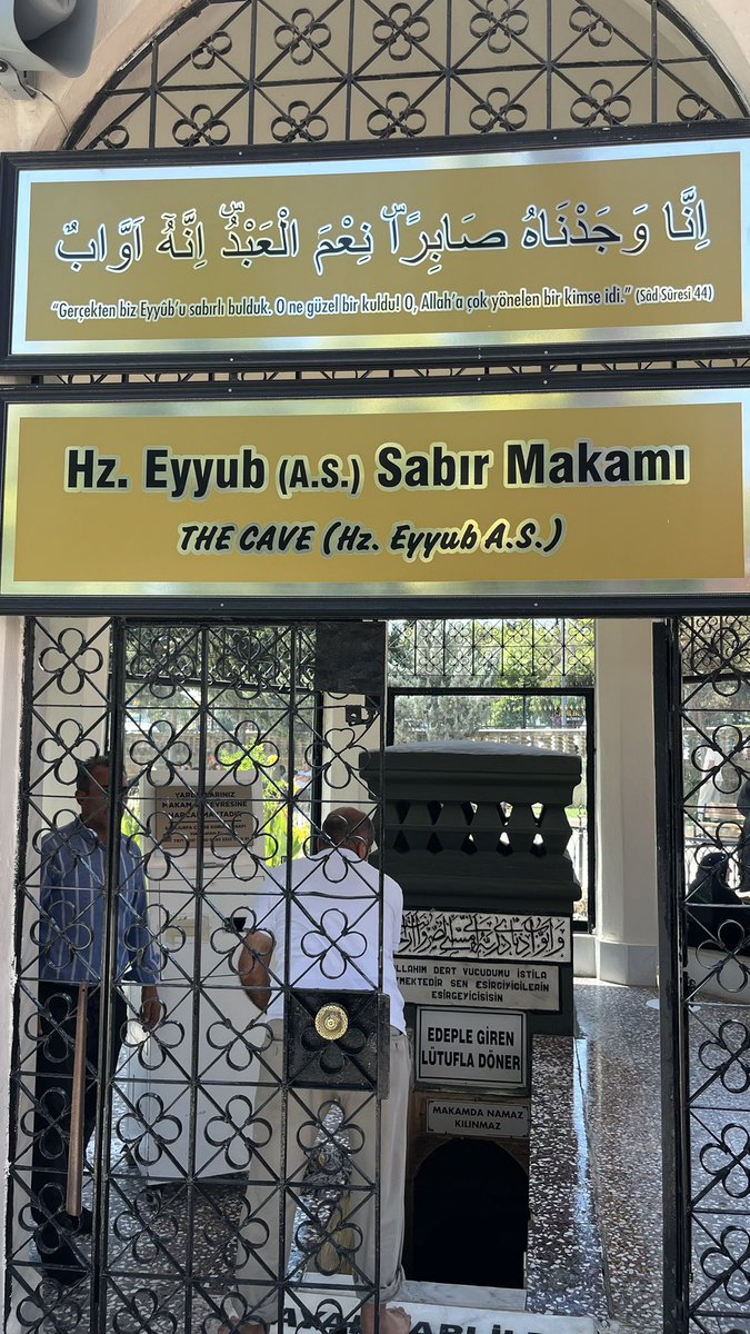 pnaraar4's tweet photo. Allah’ım! Bu mübarek mekânda, sabrın ve teslimiyetin sembolü olan Hz. Eyyûb’un (a.s.) hatırası hürmetine sana yöneliyorum. Sen duaları işiten, kullarına en yakın olansın. 

Rabbimiz! Bize dünyada da iyilik ver, ahirette de iyilik ver ve bizi cehennem azabından koru.” Âmin. https://t.co/7mxmnkrGvD