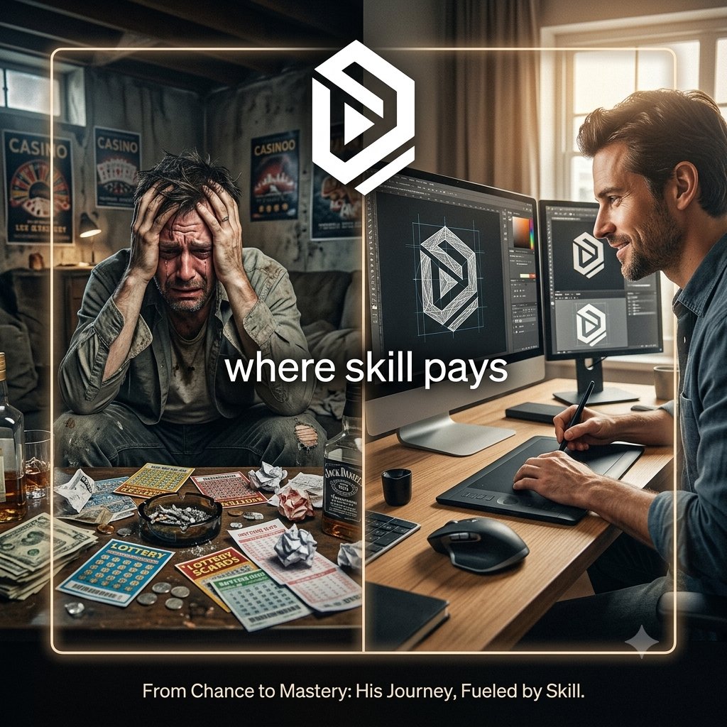 mad_max521's tweet photo. Stop Gambling, Start Competing

Gambling asks you to trust luck. We ask you to trust your skills.
🎮 Challenge.
🔒 Secure funds.
🏆 Winner gets rewarded 
No casinos
No odds
No house games 
Just fair competition.

Join @duellegends_poc . Create skill based contest and challenge your partner. 

Earn through skill . Count yourself in for future token allocation🤫