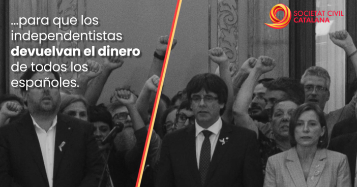 Societatcc's tweet photo. El secesionismo se cree que los tribunales españoles han de ser sus títeres e interpretar y aplicar el Derecho como a ellos les apetezca. 

No les gusta que, tal como prevé la ley española, el Tribunal de Cuentas, en aplicación de los criterios del TJUE sobre la amnistía, pida alegaciones a las partes (a ellos también) para reanudar las investigaciones por malversación contable y poder dictar la sentencia pertinente. Un procedimiento que ha instado SCC.

Tampoco les gusta que el Tribunal Constitucional anuncie que comenzará a resolver los recursos de amparo pendientes, reanudando también los procesos, el 22 de septiembre. 

¿No sería mejor que estudiaran un poco de Derecho y dejaran de dedicarse al "leguyerismo"?