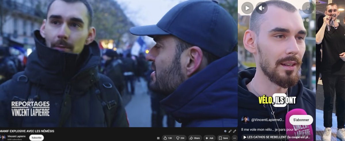 Snake_Reformed's tweet photo. Sardoche en compagnie de Vincent Lapierre et ses amis, dont l'un utilise le terme raciste "bоgmоцlе" comme pseudo, un autre, "Alex le Dep" et un 3e qui est connu pour être apparu à plusieurs reprises dans les vidéos de Lapierre, tout en étant présenté comme un simple passant. https://t.co/QyglyiPQgJ