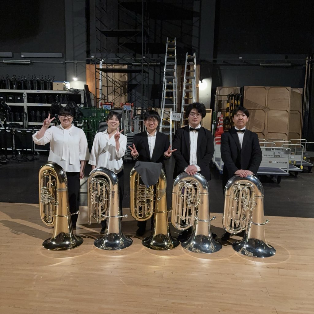 kunitachi_tuba's tweet photo. 【国立音楽大学　ブラスオルケスター　富山・上田特別演奏会】

2026年 7/4〜7/5に富山・上田で特別演奏会が行われました！
ご来場くださいましたみなさまありがとうございました！
富山では美味しいお刺身やお酒を堪能することができました！
とても貴重な経験ができました✨ありがとうございました！ https://t.co/i01hx80L1a