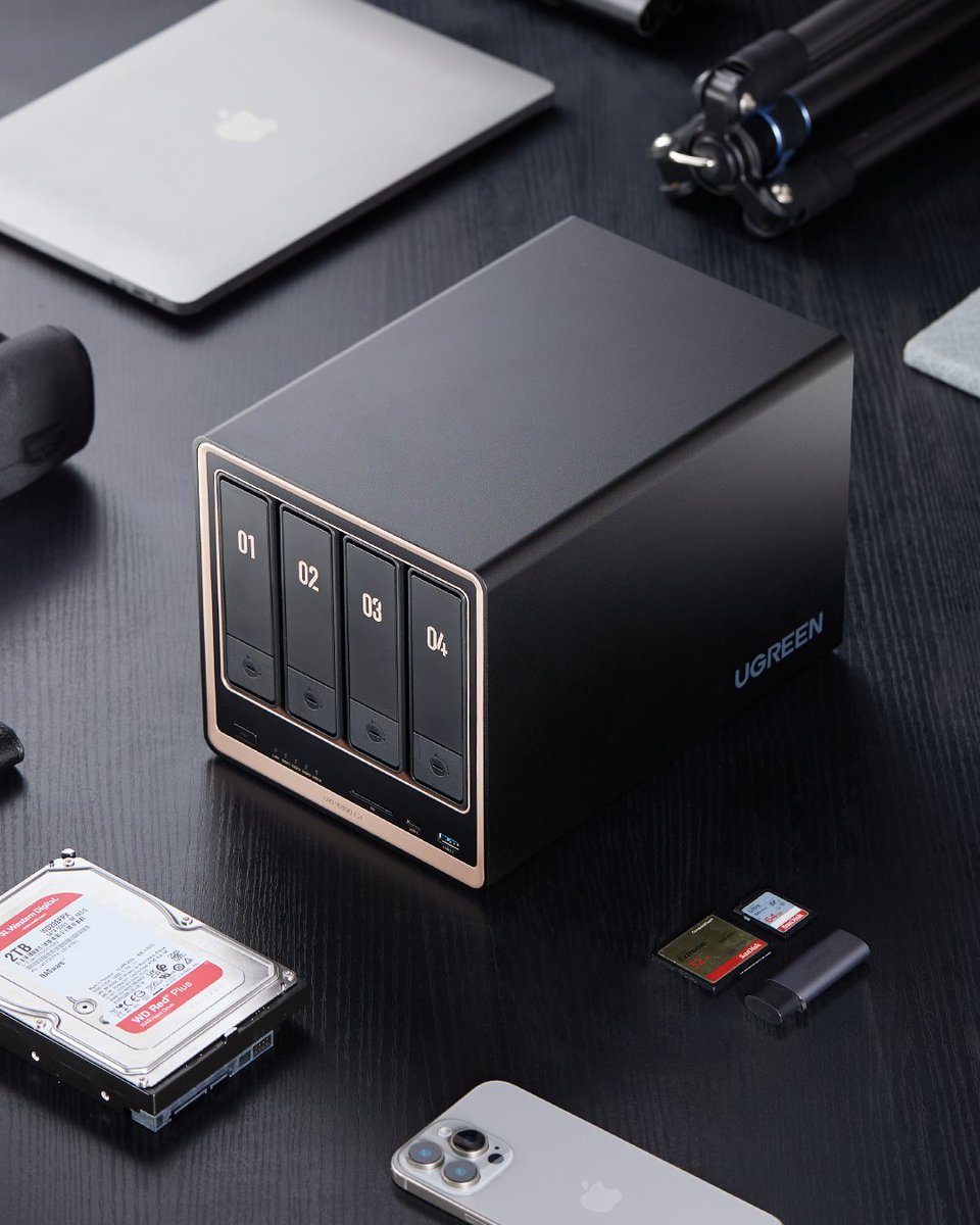 UGREENOfficial's tweet photo. Our UGREEN NASync DXP4800 GT looks pretty great here, but we think it'll look even better on your desk
Grab one for your desk here: https://t.co/iAPdTSwH2f
#UGREEN #UGREENNAS #UGREENNASync #NASync #networkattachedstorage #tech #NAS #UGREENNASyncDXPGT https://t.co/Y3d6o3N5pN