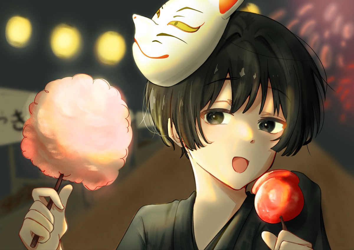 Ki_noooo88's tweet photo. #aph #ヘタリア
菊さんからわたあめ貰いたいっていう欲望 https://t.co/vLlF5UTUip