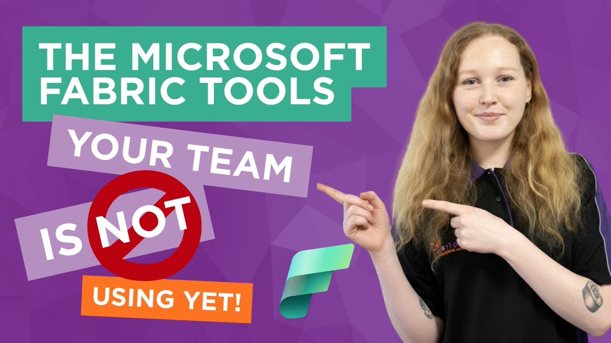 PurpleFrogData's tweet photo. #MicrosoftFabric is powerful🔋

The right tools make it even better.

Join Laura-Jayne Adamson for a practical look at fabric-toolbox and learn how your team can accelerate development and reduce repetitive #engineering tasks.

🎥 Watch now: https://t.co/E0uqylV0mN https://t.co/UvhlT5SH7q