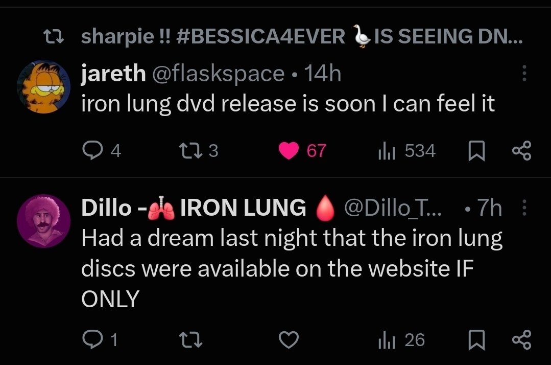 casper •᷄ࡇ•᷅ IRON LUNG x3 tweet media