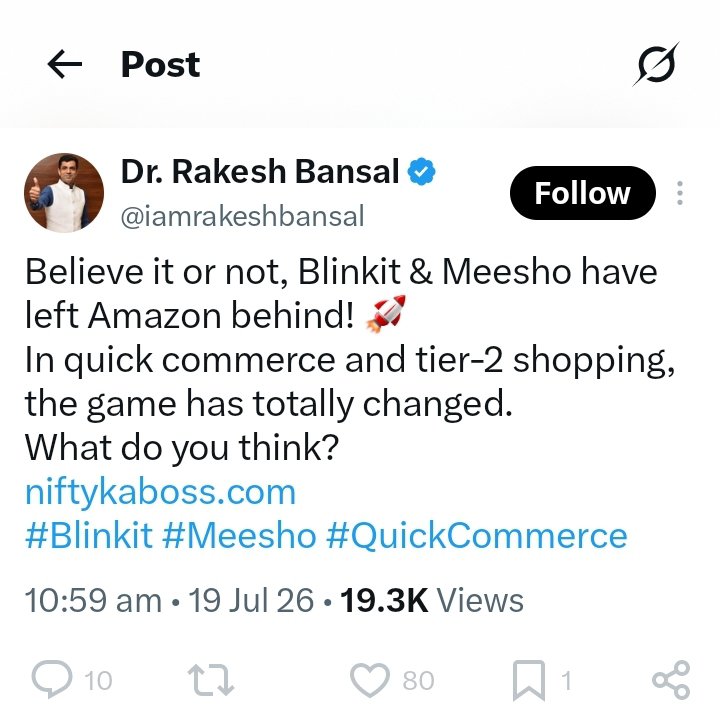 impuneetp's tweet photo. The reason behind the share price fall 😀😀
@ZeeBusiness @iamrakeshbansal 
@kunalsaraogi
#Blinkit #Meesho #Eternal https://t.co/ARhspNQemm