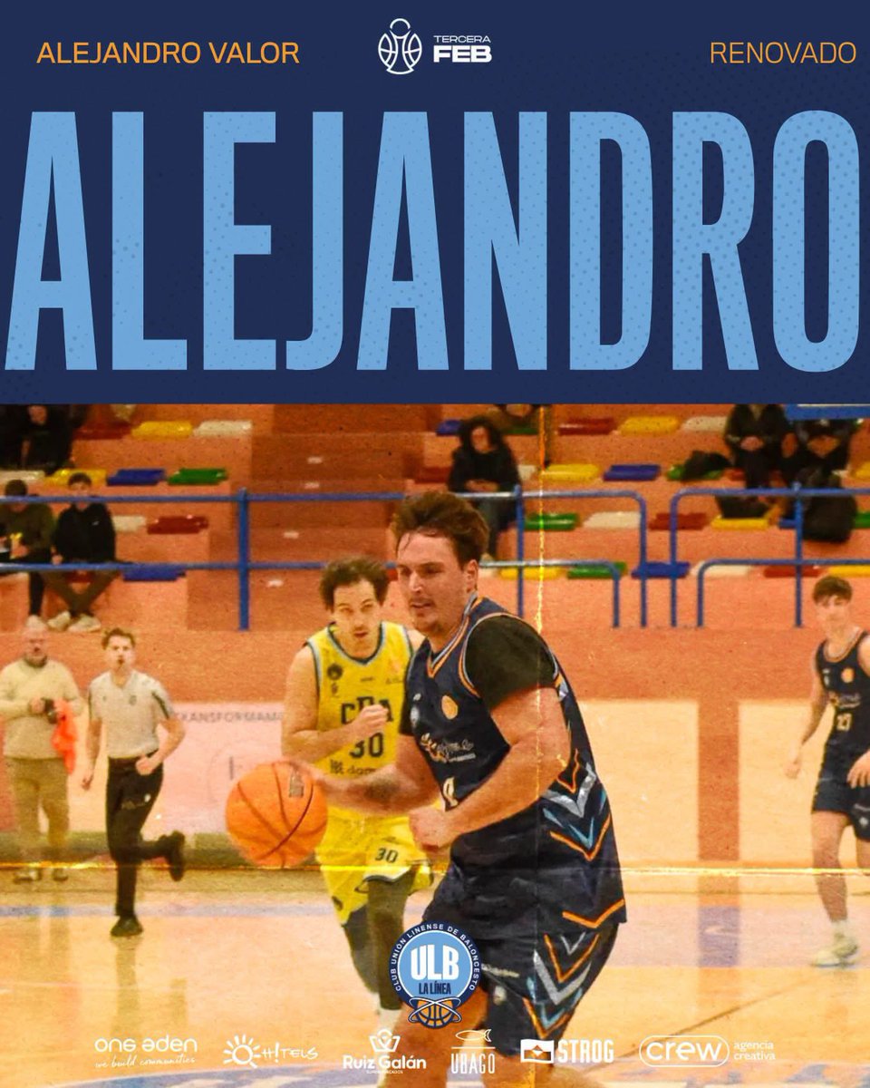 ULBLALINEA's tweet photo. RENOVACIONES.

Alejandro Valor y Michael Rodríguez continuarán con nosotros la próxima temporada 🤩💙

Un orgullo para nosotros ver como chicos de nuestra cantera están al pie de cañón en nuestro primer equipo 🫂 https://t.co/H2mFTTIWxG