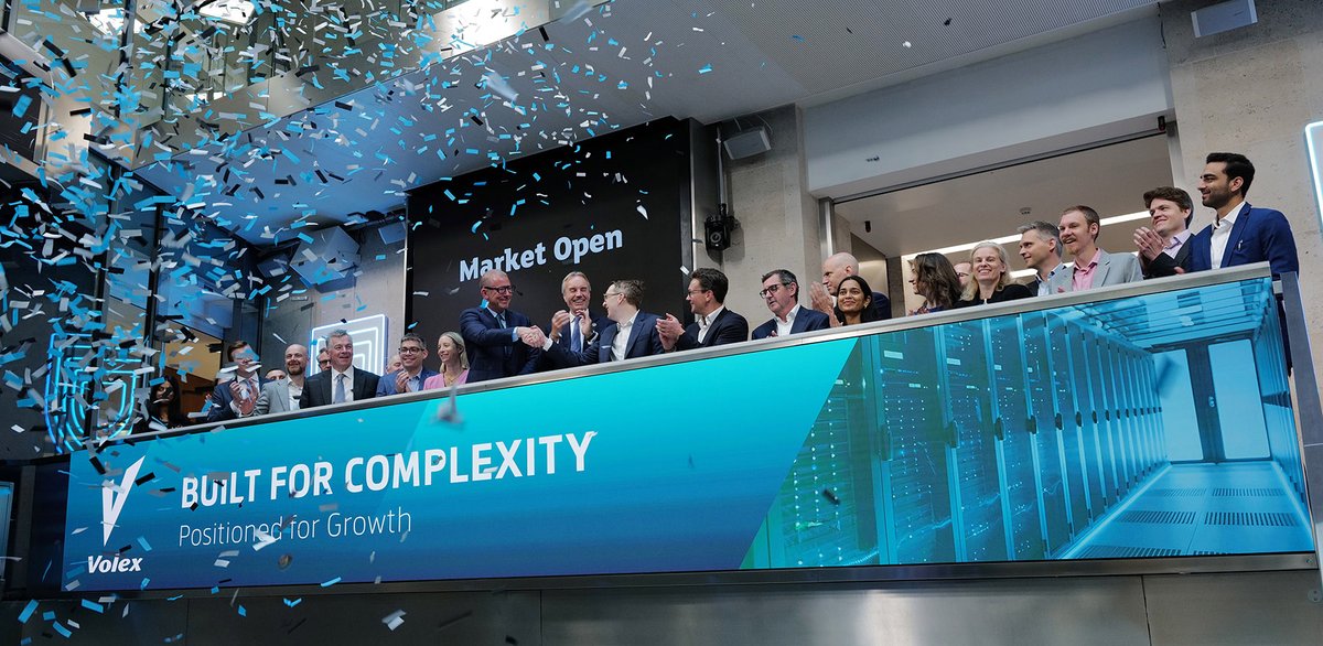 LSEplc's tweet photo. 🎉 Volex has moved to the Main Market! Today’s #MarketOpen celebrated the specialist manufacturer’s transition from AIM, marking an important milestone in its growth journey.🚀

https://t.co/SYEwbaAboe

#MainMarket #CapitalMarkets https://t.co/5Xt0Af1e5A