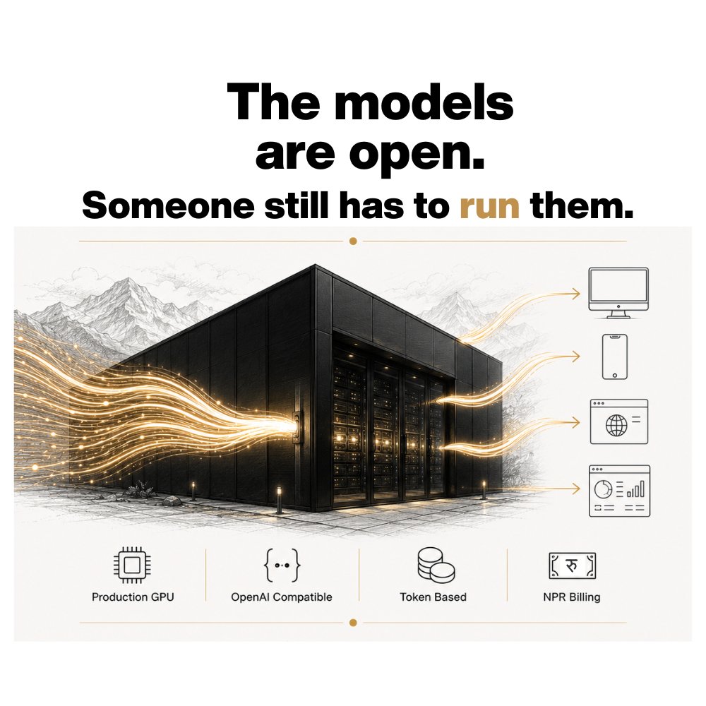 tarkahq's tweet photo. That's the gap Tarka is building into: OpenAI-compatible inference built to serve large open-weight models like these, priced by the token, billed in NPR.

https://t.co/3QM8KRUqoV https://t.co/VeIgbp8gds