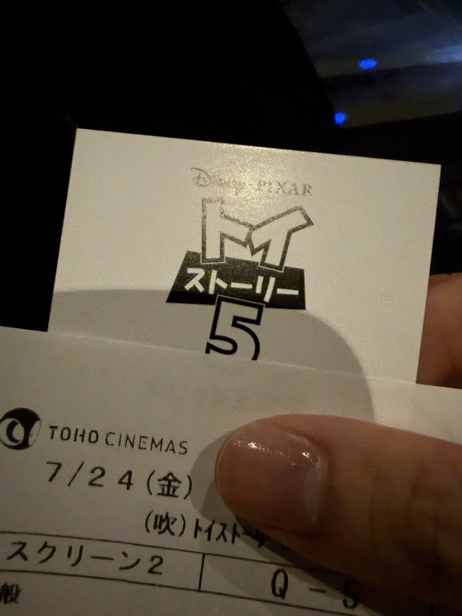 ohurooo's tweet photo. トイストーリー5見てきた！超おもしれ〜！やはり時代は熱血だ‼️
ロルカナの影響でディズニー作品色々見たいモチベが高まっている！！ https://t.co/676ASYVznc
