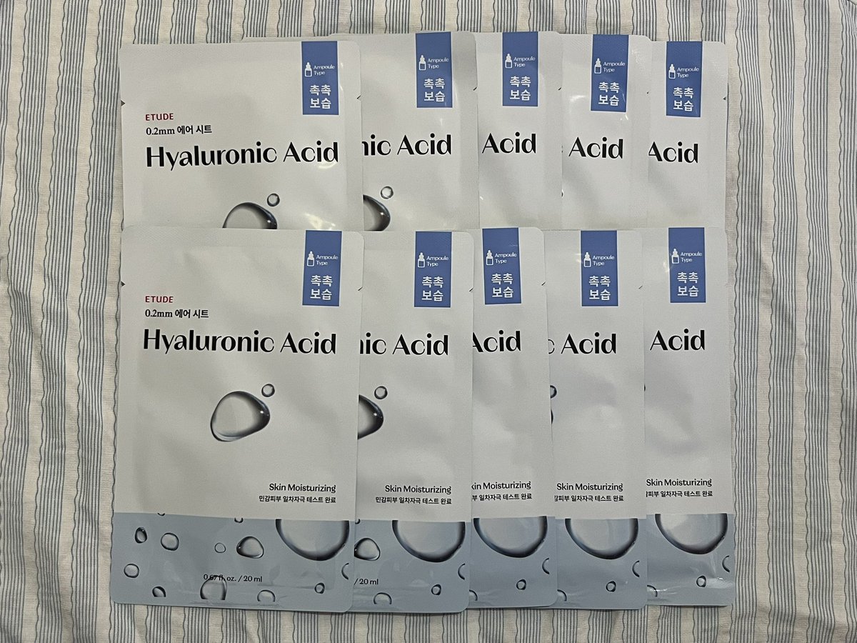 shikagar312's tweet photo. #ส่งต่อ มาส์ก Etude Hyaluronic Acid 10แผ่น
.
ชุดละ 190.- 📮รวมส่ง
.
ซื้อจากอฟช.ค่ะ
#ส่งต่อสกินเเคร์ #ส่งต่อคสอ #ส่งต่อคสอมือ2 #ส่งต่อetude #torriden #ส่งต่อสกินแคร์มือ2 #ส่งต่อคสอมือสอง #คสอมือ2 #คสอมือสอง #ส่งต่อสกินแคร์มือสอง #bbia #skintific #ส่งต่อมาส์กหน้า #hince #3ce #etude https://t.co/zUJ2WGtSCd