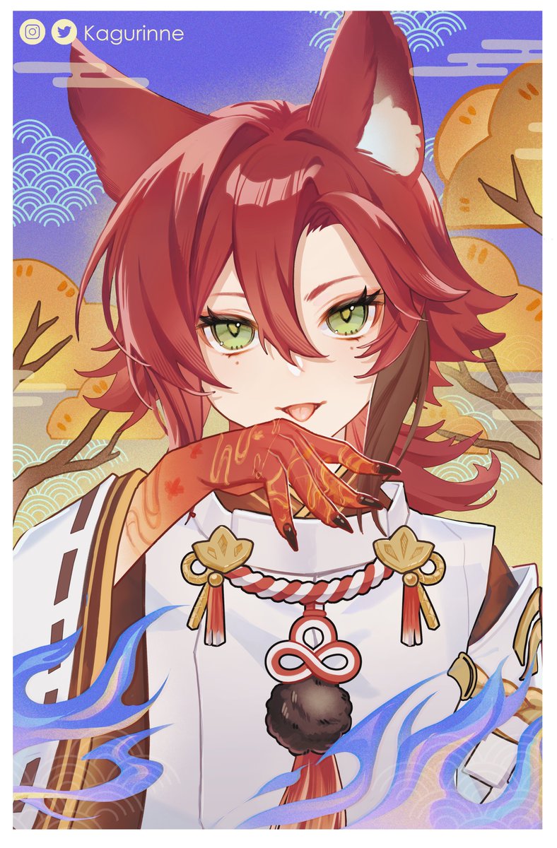 kagurinne's tweet photo. Happy Birthday! 🎉🎉🎉
To our most successful and charming detective from Inazuma~

I'm so glad to be able celebrate🦌birthday this year again! He still remain my most favorite and I look forward to solving case with 🦌again🌸☺️

#鹿野院平蔵生誕祭2026 #Heizou #shikanoinheizou https://t.co/79d1NVkF1s