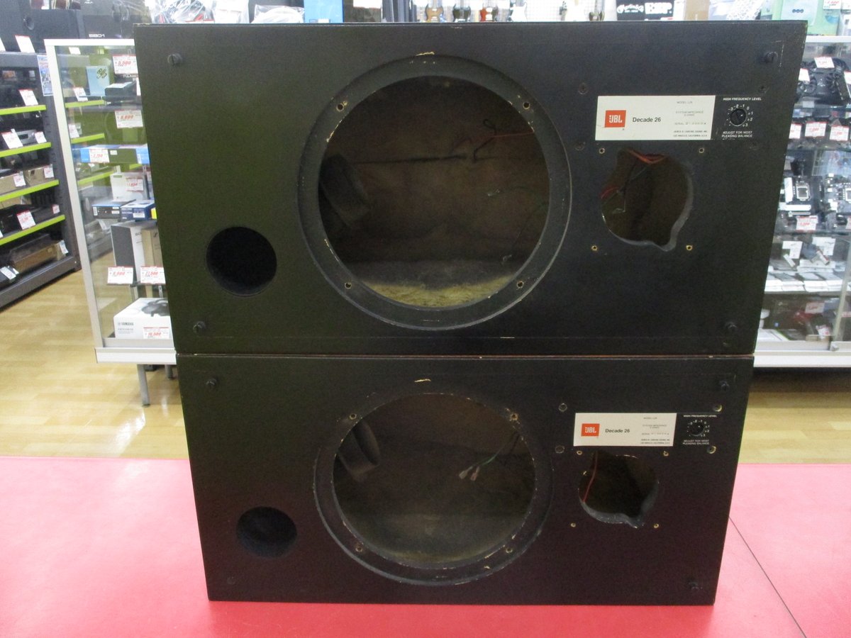 JBL L26 Decade エンクロージャー 商品入荷情報】 本日ご紹介するのはコチラ✨JBL/L26 DECADEの