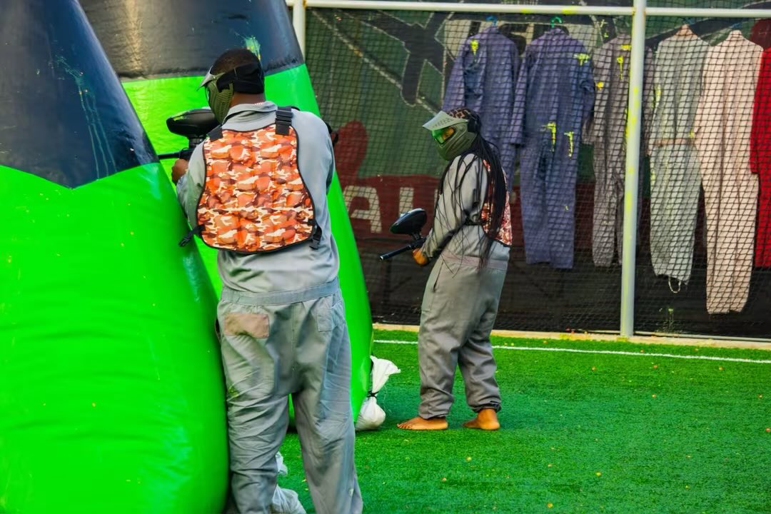 LspNautica's tweet photo. Stay sharp. Stay covered. 
Bring your squad, bring your game. We’ll handle the rest. 🔥 

Tues - Sun | 11am - 8pm.
📍Nautica Beach Resort, Ikate-Elegushi, Lekki, Lagos.

#PaintballFun #GameDay #weekendvibes #beach https://t.co/VtZJ29bMl8