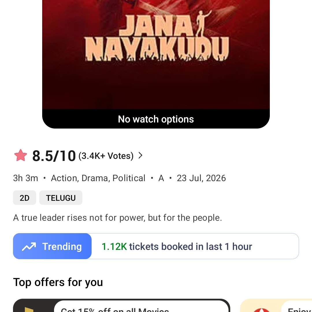 itis_vishwa's tweet photo. #JanNeta Trending better than #JanNayakudu 😳🔥 https://t.co/WKSAn1cyRu