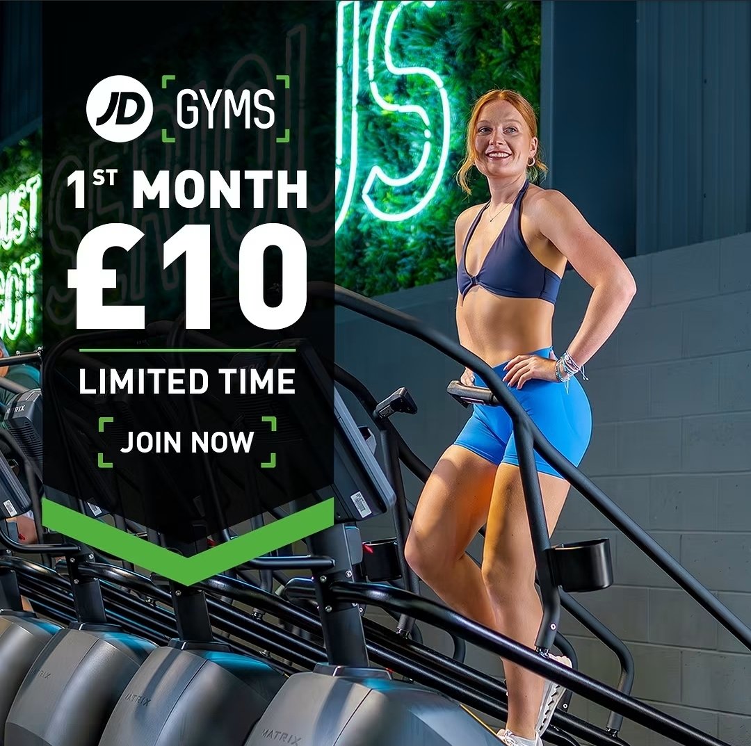 Cheekyminx30th's tweet photo. 1st Month £10 💪 Find your place this summer at JD Gyms and get your 1st month for just £10 for a limited time 👉 https://t.co/WODvSKQK9G https://t.co/uqftsD3HhH