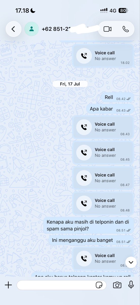 Dodoxce's tweet photo. Mantan gua ngutang di pinjol, tapi gua yang di teror sama dc nya. Gua chat yang bersangkutan tapi gak direspond. Gua harus apa gais? Gua terganggu di spm tlp. Apa Gua tlp aja kali ya kantornya. Btw doi banker tapi pinjol dimana mana. Miris https://t.co/zPwq2J0Yo4