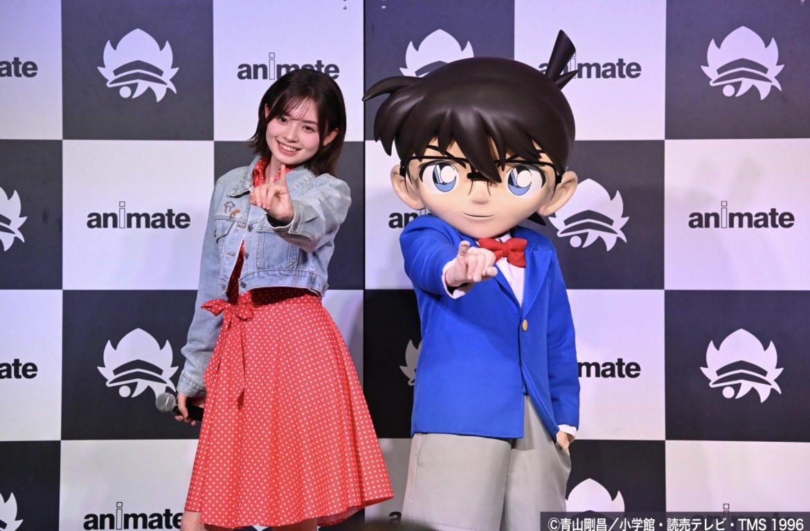 rainyo_official's tweet photo. 「7 DAYS」リリイベ＆TVアニメ「名探偵コナン」主題歌担当合同イベント＠ animate hall BLACK
ありがとうございました！！

江戸川コナンくんカッコ可愛すぎた〜⚽👓
たくさんの方に楽しんでもらえて嬉しすぎた😻🩵

これからリリイベでも待ってるねー！
次は7/28！私の地元福岡！
https://t.co/otNXM8FWLh

#名探偵コナン
#Rainy_7DAYS
#Rainy。