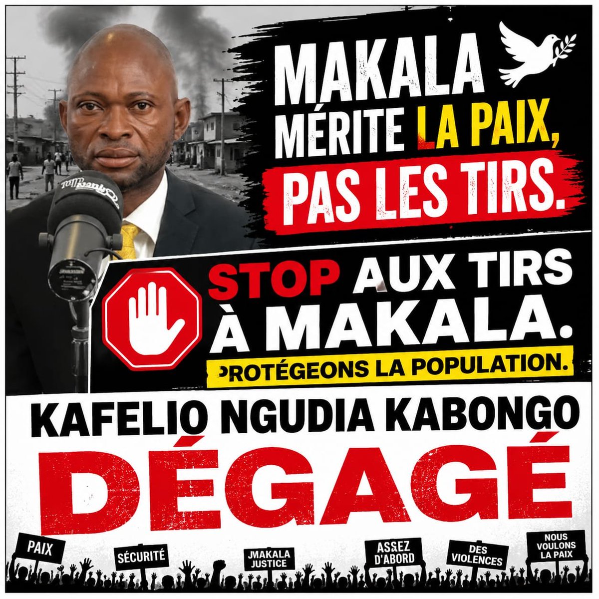 Adada_Mayaula's tweet photo. Trop des morts à Makala dans l'espace de 3 semaines, 5 mort et les habitants réclament le départ immédiat du bourgmestre pour l'incompétence.
@Presidence_RDC @YvesBuya1 @IsralMutombo11 https://t.co/3NUYjYHJsn