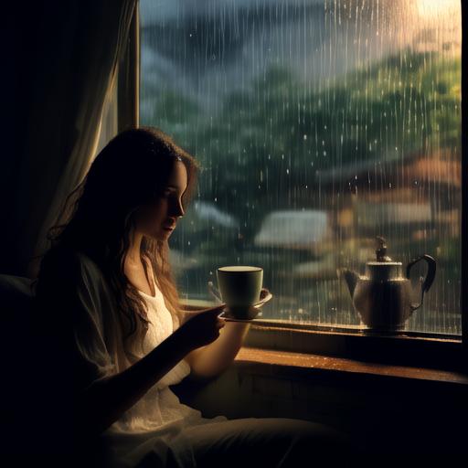 Saffordtx1's tweet photo. Nothing beats a cozy rainy afternoon with a warm cup of tea and a good book ， https://t.co/DTcfJXv9pS