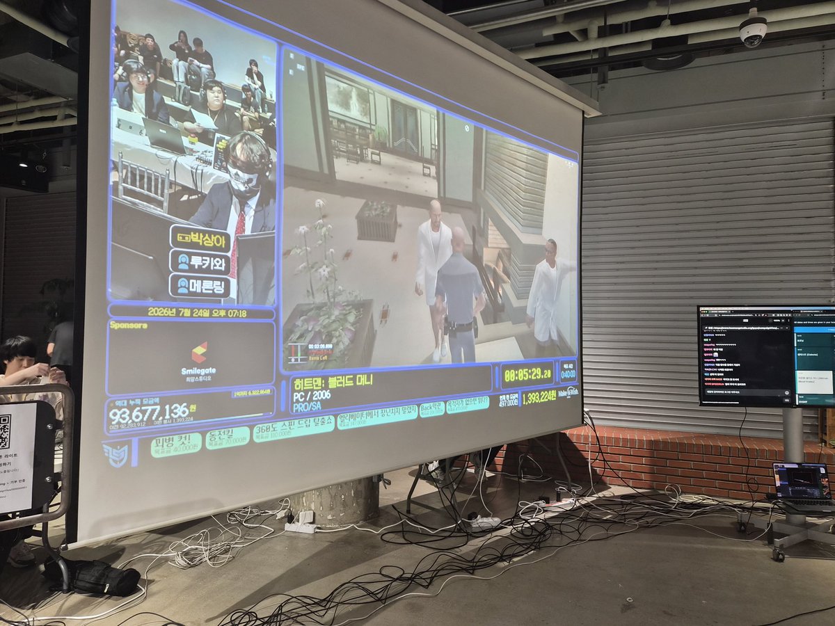 SuperSpeedrun's tweet photo. 슈퍼 스피드런 마라톤 라이트가 시작되었습니다!
온라인으로도 오프라인으로도 시청 가능하니 많은 관심 부탁드립니다!
https://t.co/IalzFgvnWE https://t.co/qTHq4NjXOp