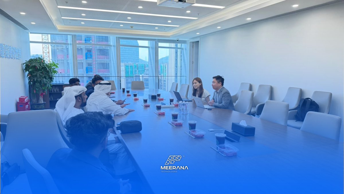 MeeranaTech1's tweet photo. Meerana’s leadership team visited the iFLYTEK Exhibition Hall to explore advancements in AI, intelligent speech, and cognitive technologies.

#Meerana #iFLYTEK #AI #DigitalTransformation #Innovation https://t.co/5AhvAydbgj