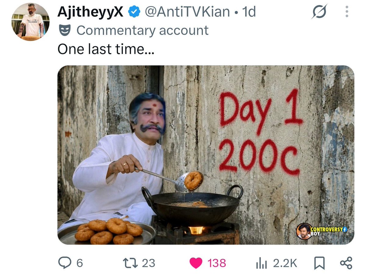 SORRYVK's tweet photo. @TVK_NewsTrichy 😂😂😂😂 https://t.co/8IqnJyQLzG