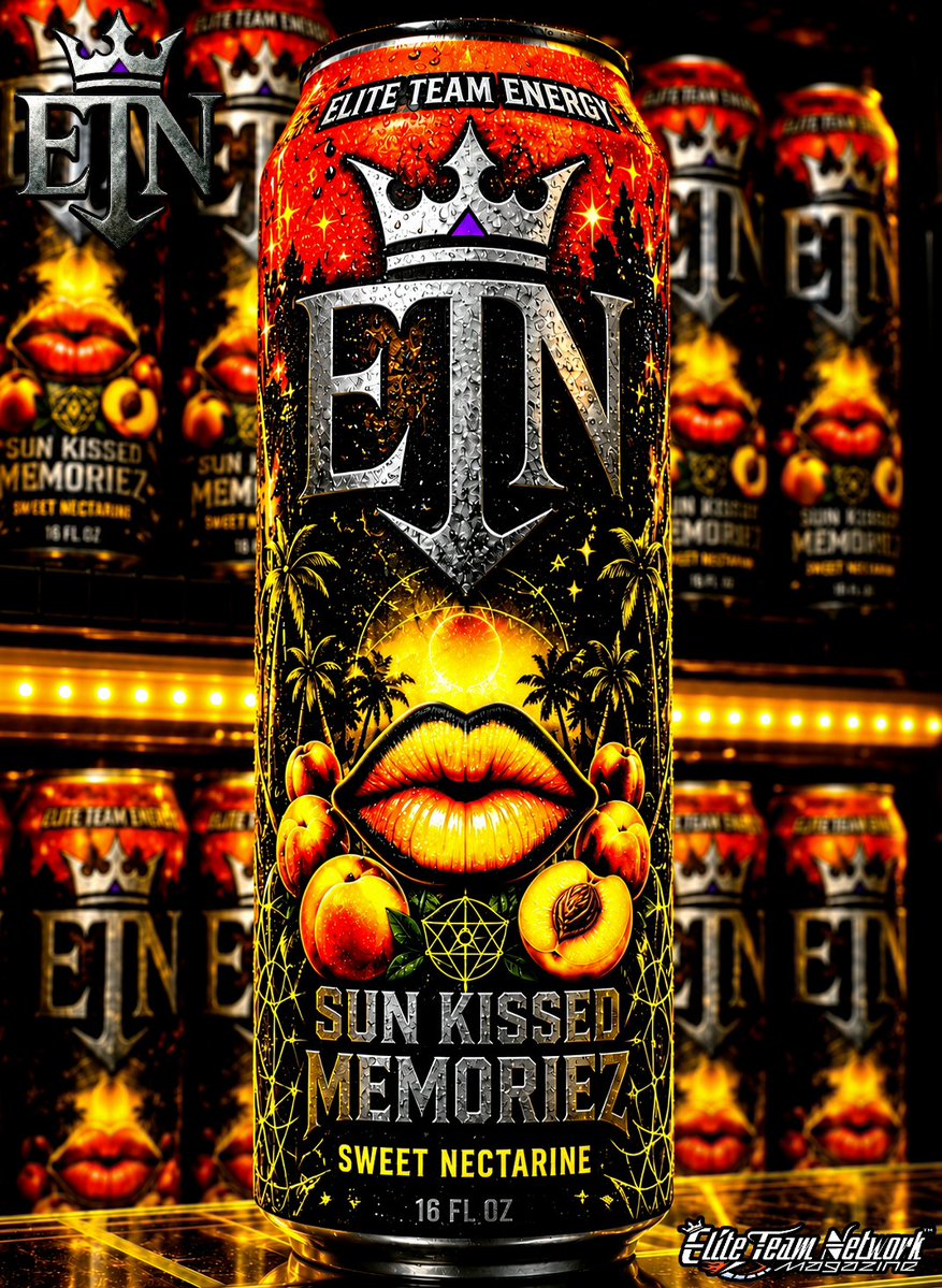 RachellBellucci's tweet photo. Sun Kissed Memoriez 🔥
---------
- Our New Sweet Nectarine Added To The Elite Team Energy Drink Concepts Project 2026-2027 🔥🔥🔥
- The Yellow &amp; Orange Dimension!
---------
- Elite Team Energy 2026-2027 
- Elite Team Network ETN MGMT International Trademark 2026-2027 
--------- https://t.co/8nWXqYvTB4