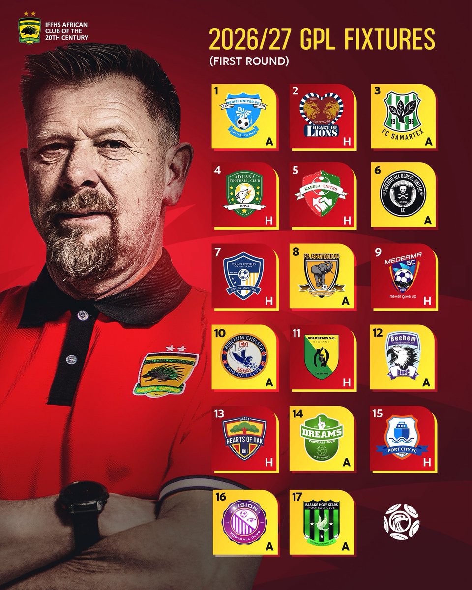Official_AMondo's tweet photo. 📆 Our GPL fixtures for the upcoming season are officially LOCKED IN!

💥 The journey starts on the weekend of 4th–7th September.

#UnitedinHeritageDrivenbyExcellence https://t.co/nSYOvWMbZM