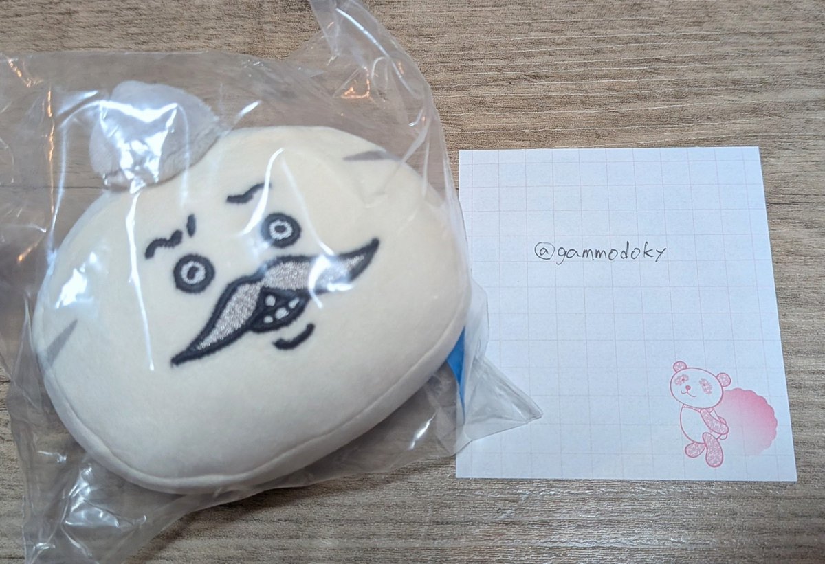 gammodoky's tweet photo. 映画ちいかわ　人魚の島のひみつ　グッズ　交換
もっちるフェイスマスコット
譲　島二郎
求　セイレーン
大阪市内(梅田)手渡し希望です、よろしくお願いいたします https://t.co/WKA9jNoVTY