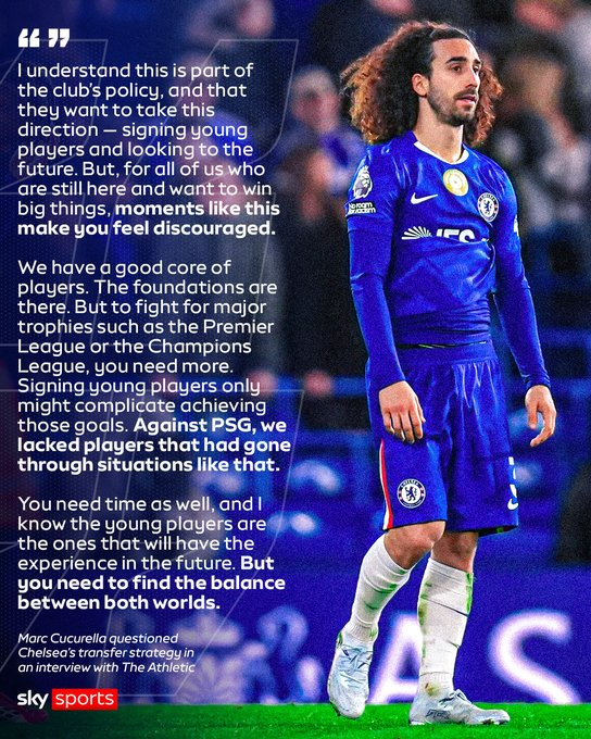 TOSOTC_CFC's tweet photo. Thank you Cucurella for saying what you said.... https://t.co/P78mGXKKlu