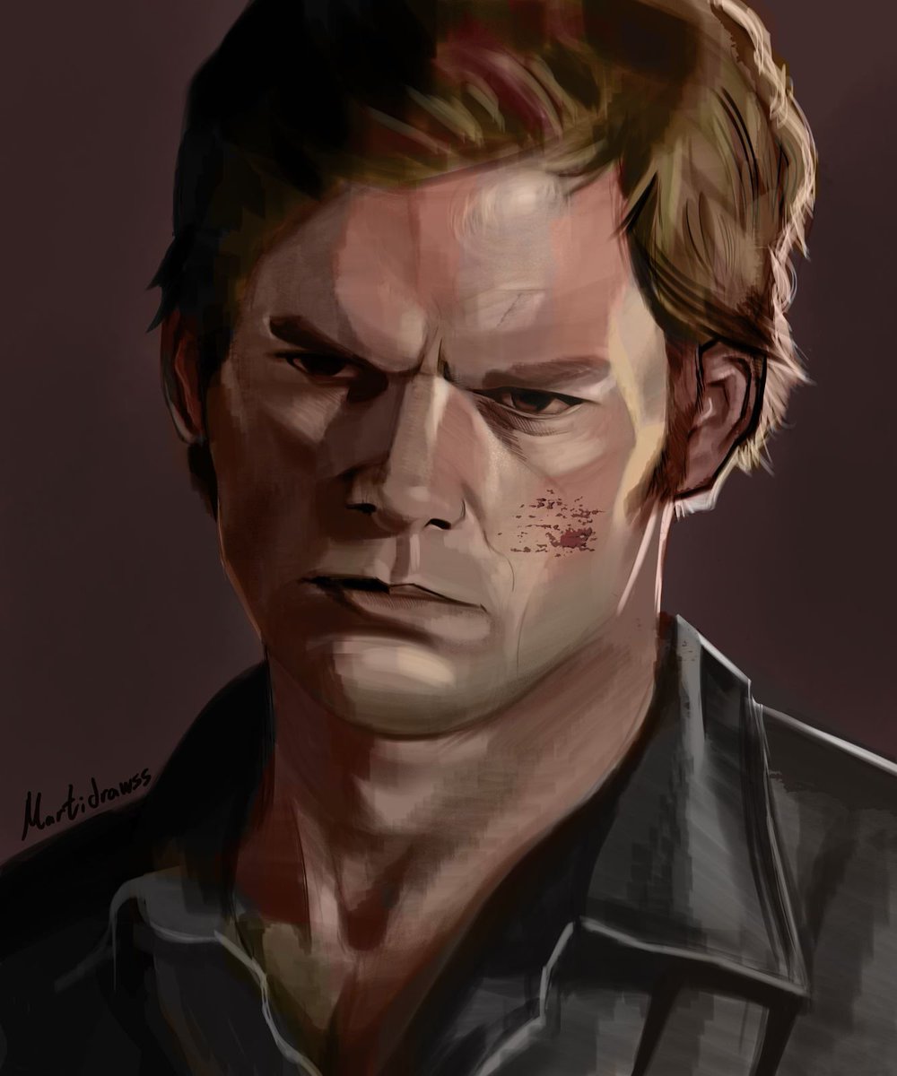 martidrawss's tweet photo. The Bay Harbor Buthcher - Dexter Fan art  Original by me 
#dexter #crime #drawing #draw #painting #digitalart #digital #netflixseries #dextermorgan #dexterart https://t.co/2lhUewDtZY