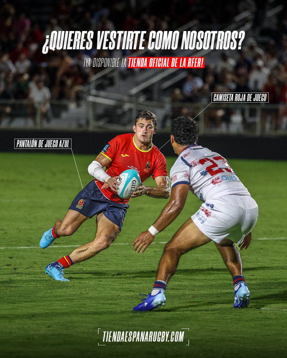 ferugby's tweet photo. Todos estos productos y muchos más en nuestra 𝐓𝐈𝐄𝐍𝐃𝐀 𝐎𝐅𝐈𝐂𝐈𝐀𝐋 de la RFER! 🤩🛒

🔗  https://t.co/J9rcq1sq7m 

#LoQueNosUne https://t.co/V5XIwcGg9U