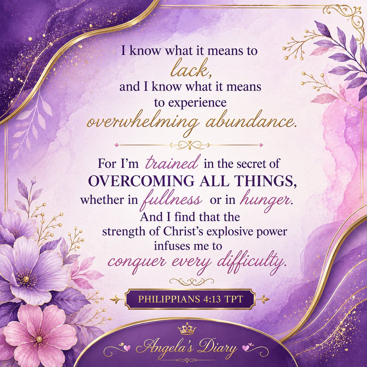 angelaebosele's tweet photo. "I can do all things through Christ who strengthens me". https://t.co/JuZuHLFszx