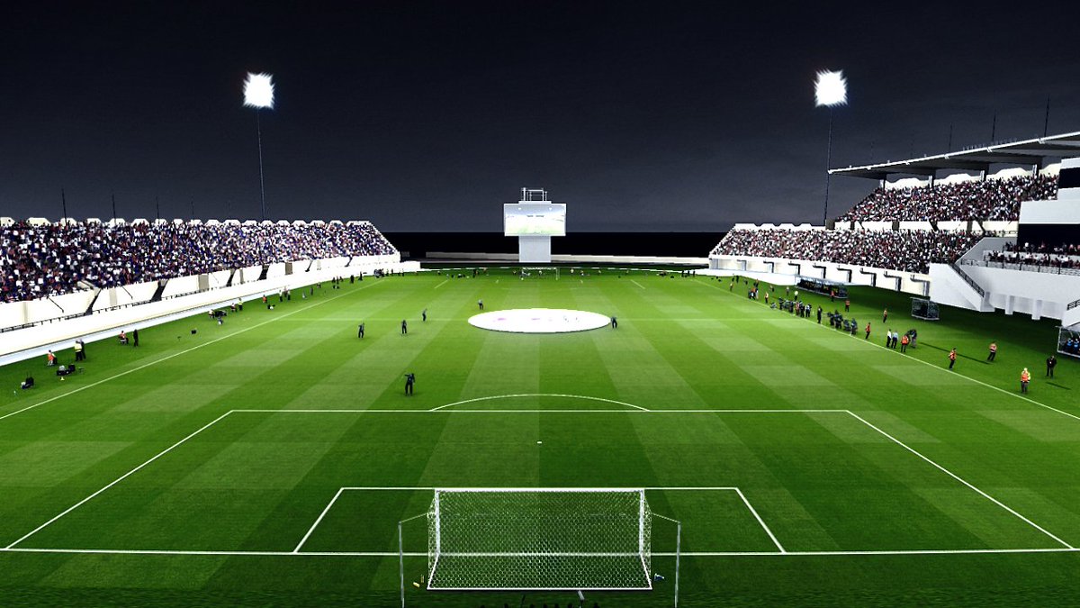 stadiummaker's tweet photo. Prince Saud Bin Jalawi Stadium PES 21 https://t.co/oZaDi14AnW