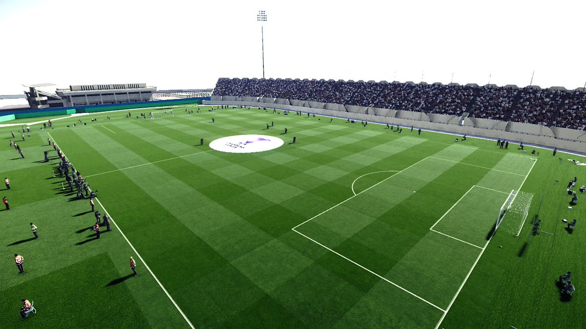 stadiummaker's tweet photo. Prince Saud Bin Jalawi Stadium PES 21 https://t.co/oZaDi14AnW