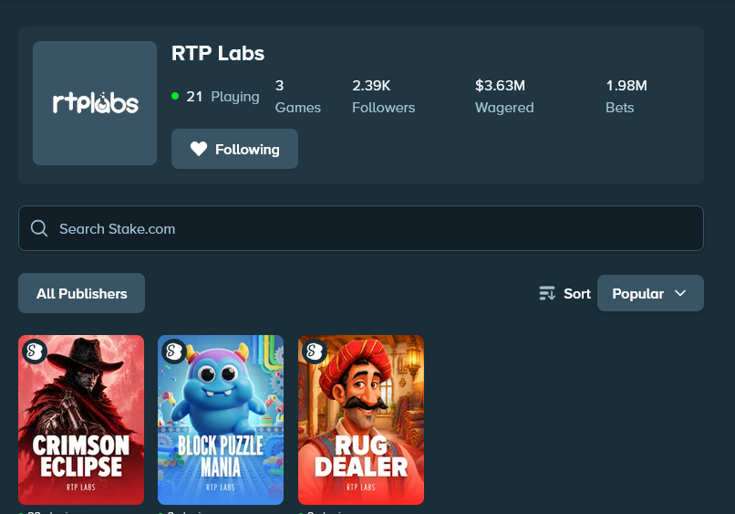 PokerShame's tweet photo. @rtplabs @Stake been following your page on stake since your first slot release
stake: PokerShame https://t.co/KVilUYXtzQ