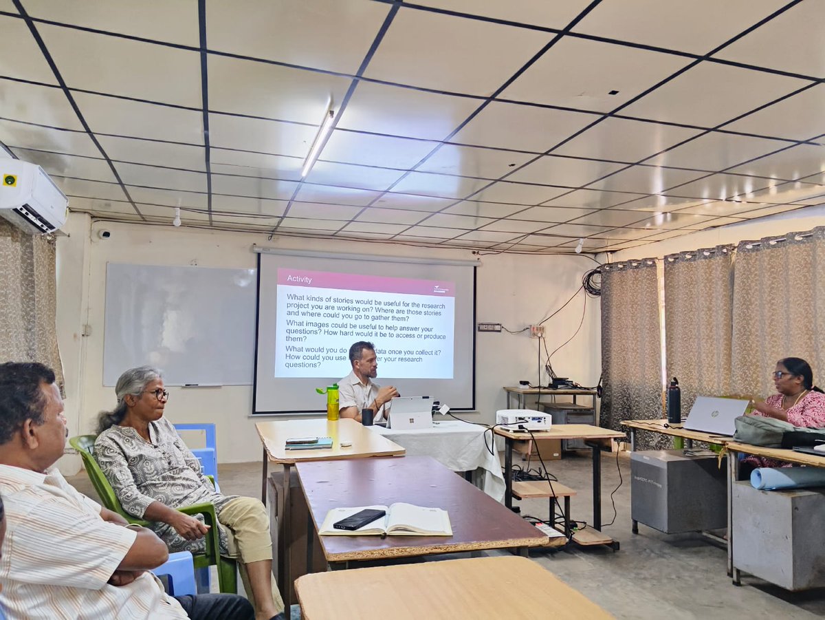 padgom2024's tweet photo. 🌱 Successfully completed the Participatory Action Research (PAR) Training at PAD Vembar, facilitated by Dr. Stephen from Aston University, UK. A great journey of learning, collaboration, and strengthening community research skills. Thank you to everyone who participated! https://t.co/RrDILS3j4x