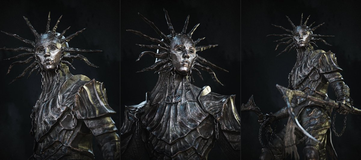 rivernight3d's tweet photo. • New Character: Dark Reaper😍
• Game-ready character optimized for real-time engines. 
• Concept by artist Zhuoxin Ye. 
• Fanart • 3D Art by Truong Le | @rivernightstudio 📷
#RiverNightStudio #3DArt #CharacterArt #DarkFantasy #GameArt #GameReady #FanArt #ZhuoxinYe https://t.co/Ixj34GDEDx