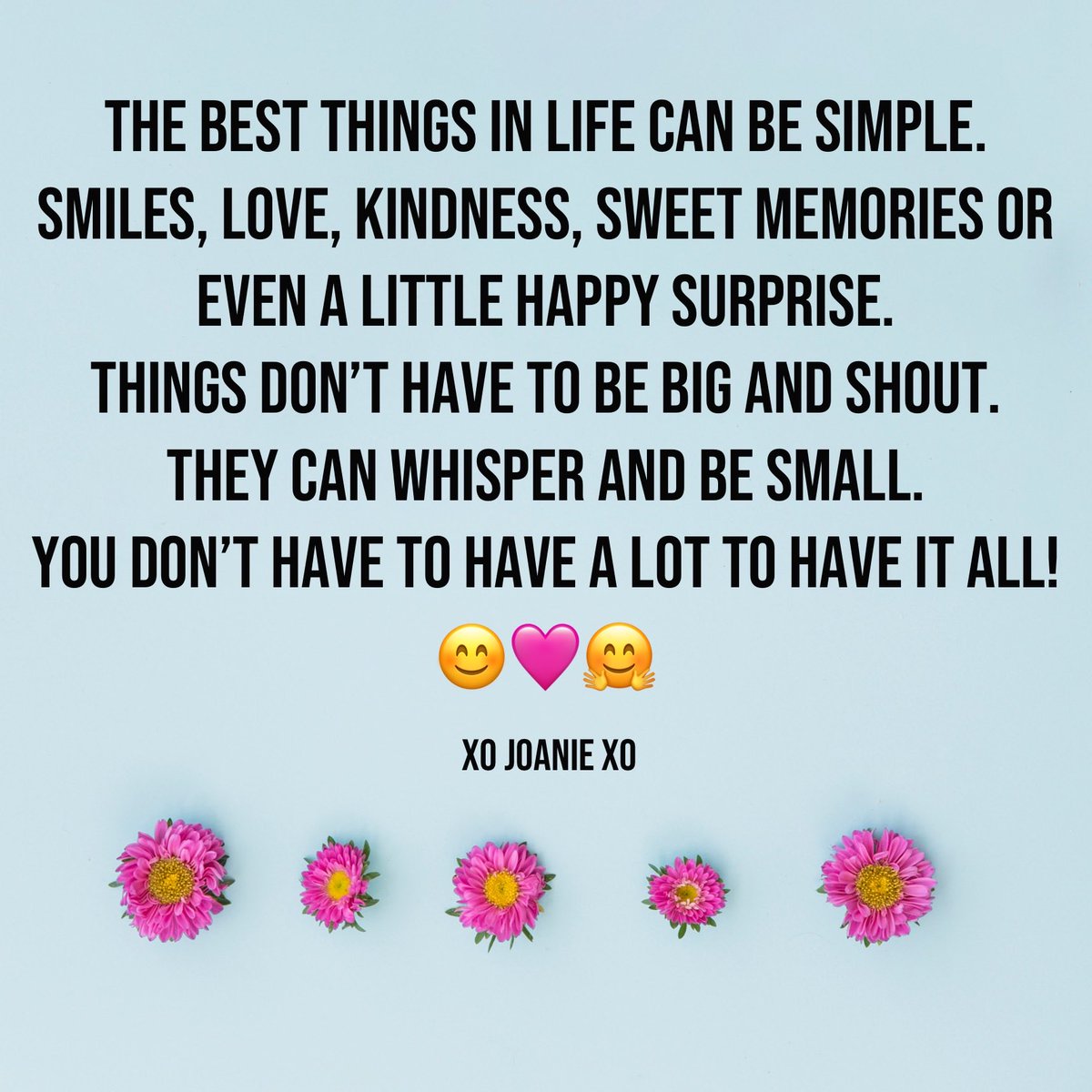 joanie_tweet's tweet photo. Good Friday Morning!
#BestThings #Life #Small
#FridayVibe #FridayFeeling #FridayMotivation https://t.co/wpiIY31jKw