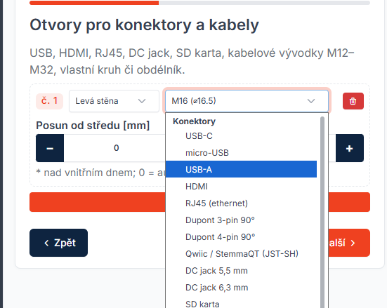 pebr0u's tweet photo. Pro bastlíře: generátor krabiček na vaše zařízení. Jednoduchý průvodce nastaví typ krabičky, rozměry, otvory pro konektory, pozici pro desku, DIN lištu, .... a pak si stáhnete STL.
(odkaz v dalším postu) https://t.co/VFxdGcmx01