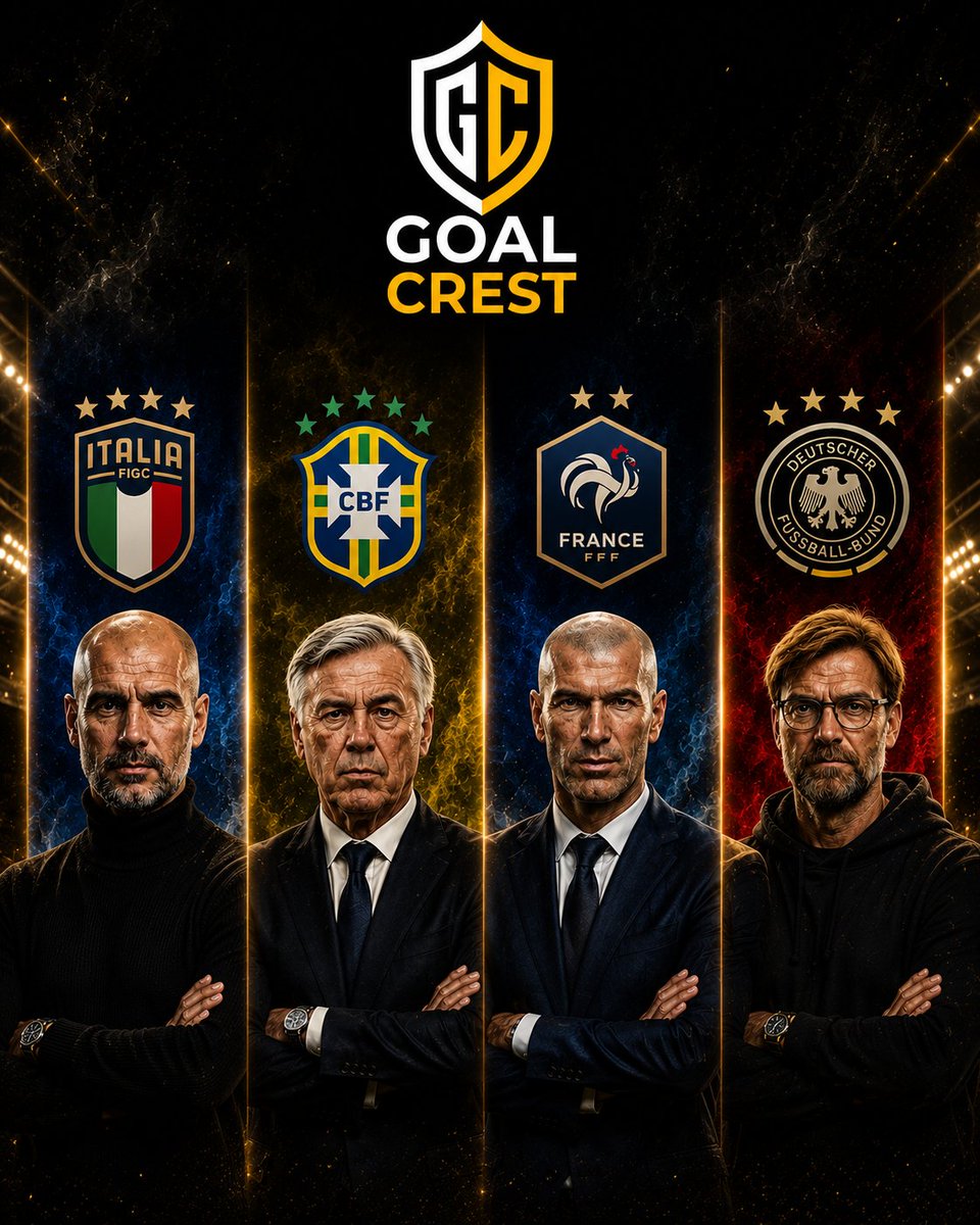 GoalCrestX's tweet photo. 🚨🏆 IMAGINE: Had Pep Guardiola accepted Italy's offer, the 2030 FIFA World Cup could have witnessed one of the greatest managerial eras in football history. 👀🇮🇹

 #PepGuardiola #Italy  #Klopp  #Football #GoalChest https://t.co/pmdaNvtjKi
