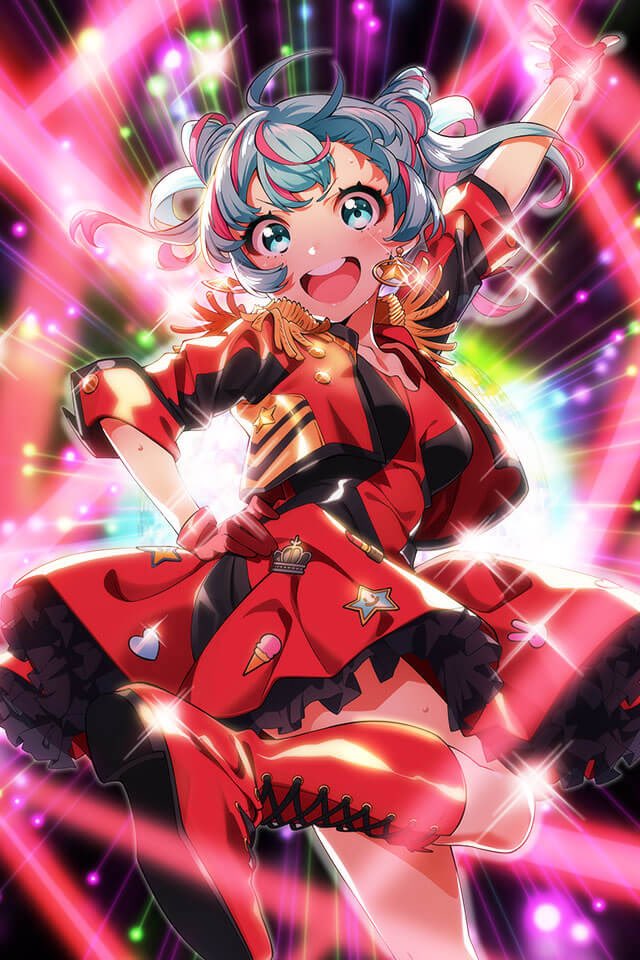 BATMAN_jpn's tweet photo. 【Tokyo 7th シスターズ】PSレアカード　ニコル　7th RED GETしたよ！皆も遊んでね♪→https://t.co/n3ctuw8LUH 【プレイヤーID】HRkwNpE #t7s #ナナシス https://t.co/Khq9JMATx9