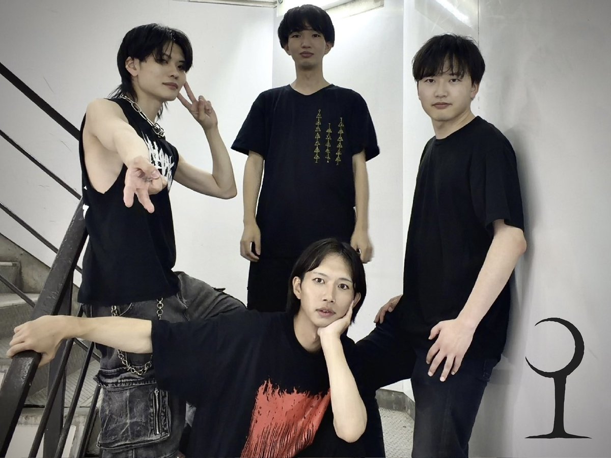 Mooner_sdc's tweet photo. We are  Mooner 

Metal Band from SENDAI

サイ @sai1189 (提婆達多)
サトシ @SatoshiDrums (Umisaya)
ハマダ @hama_guitar0310 (Emoments)
タイスケ @puddddding_san (ex. Thenok) https://t.co/NKOMgmH1sE