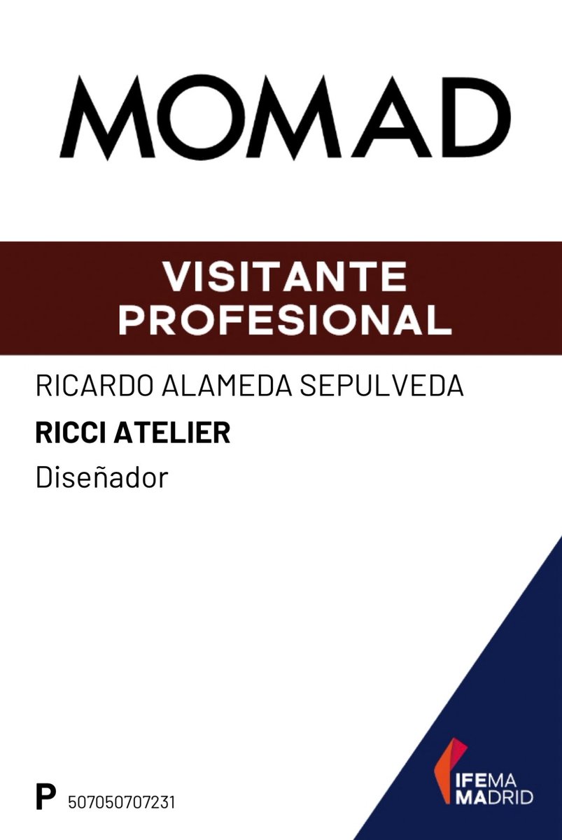 riccialameda's tweet photo. Oportunidad para crecer. ↗️

@MOMADMadrid #MOMAD26 https://t.co/yDC5n0qYEo