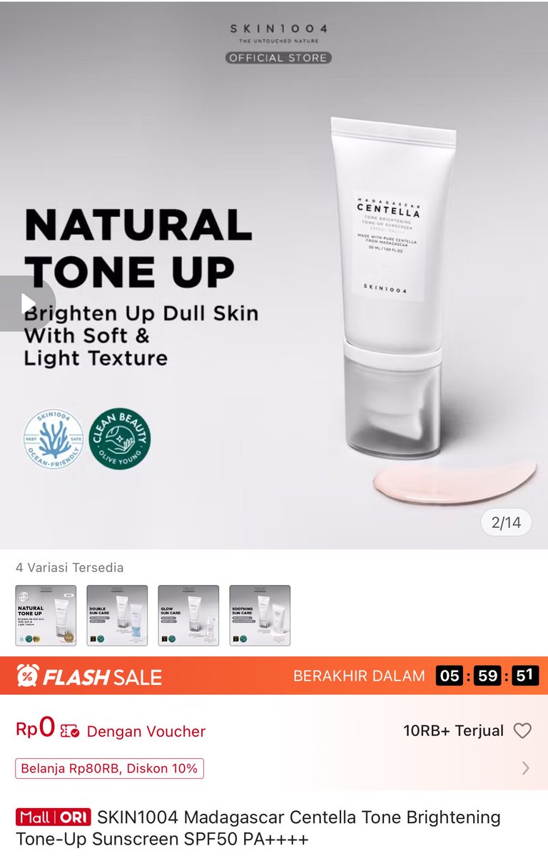 AkuSukaRacun's tweet photo. Gass sunscreen

https://t.co/4VrcYq10j0 https://t.co/I7ojJIDEfI